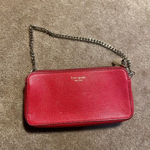 Kate spade like new red wallet
